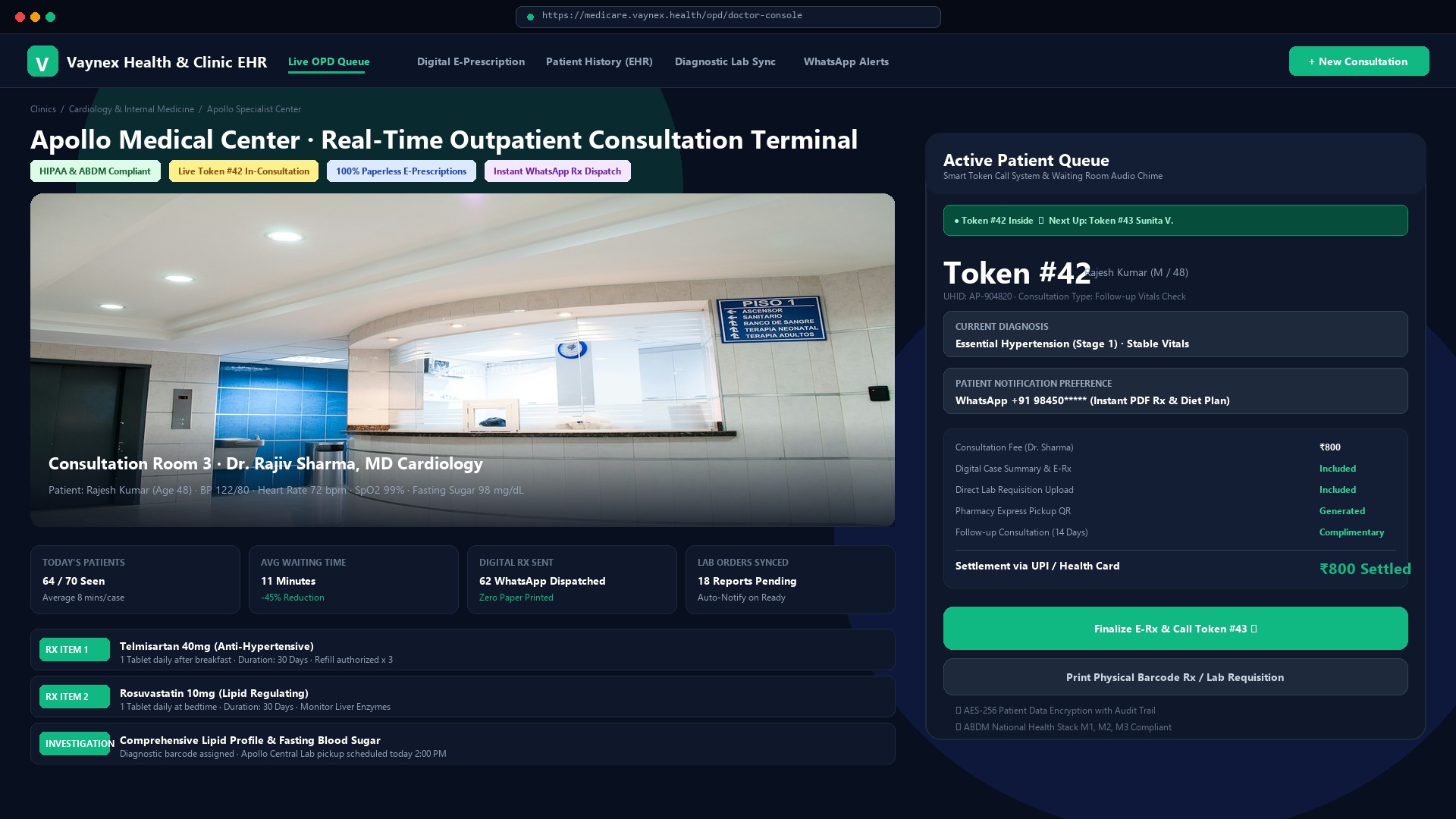 Healthcare / Clinic Management System