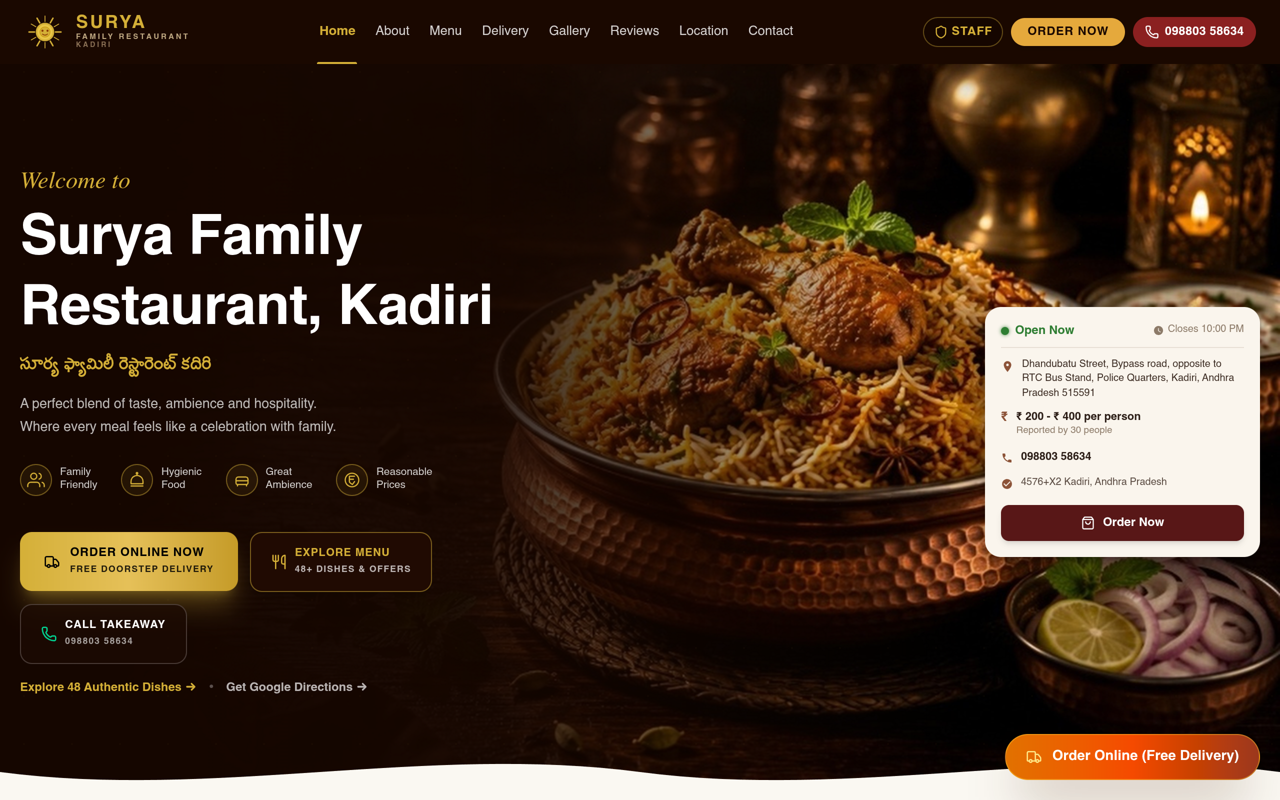 Surya Family Restaurant