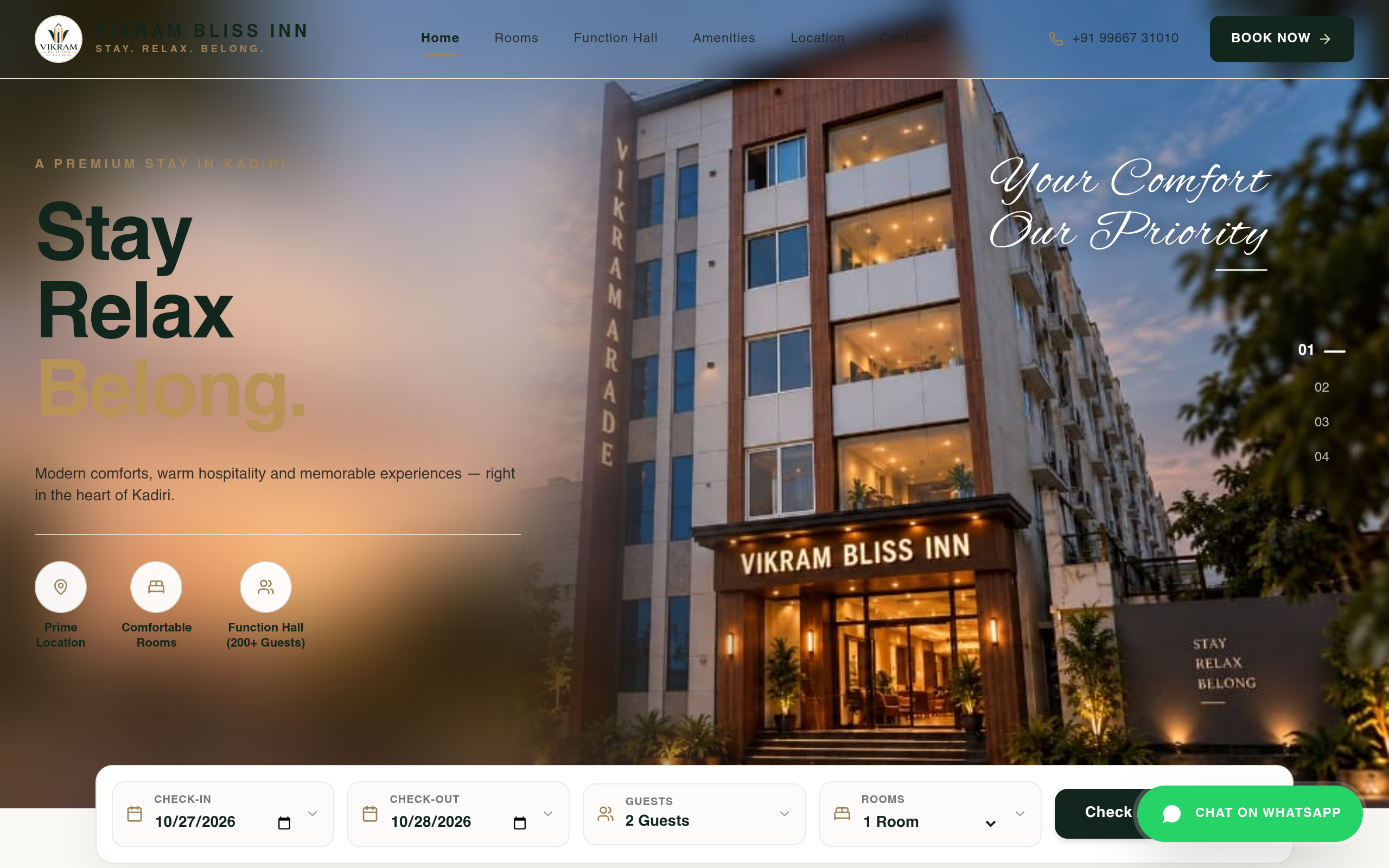 Vikram Bliss Inn & Function Hall